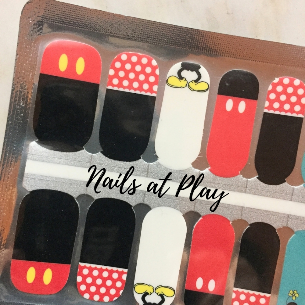 5 for $15 Nail Wraps- Downside Mickey